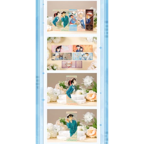 【名探偵コナン × AIMON 艾漫】中国限定発売 「原画」シリーズ トレーディング アクリルチケット（全10種）※予約販売