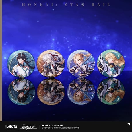 【崩壊：スターレイル】Honkai Star Rail 「星間旅行」シリーズ 缶バッジ（全16種）※180日以内発送予定