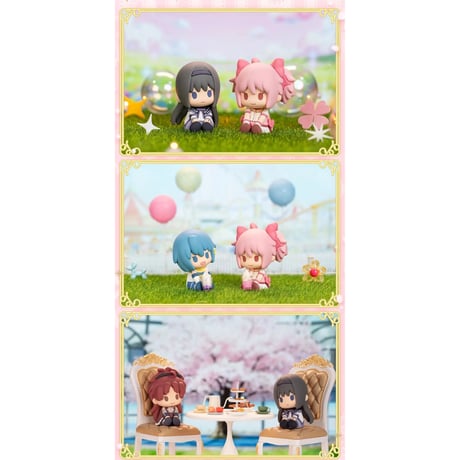 【劇場版 魔法少女まどか☆マギカ × バンダイナムコ】[新編]叛逆の物語 万代中国発売  POTEPOTTE-R トレーディング ミニフィギュア（全6種）