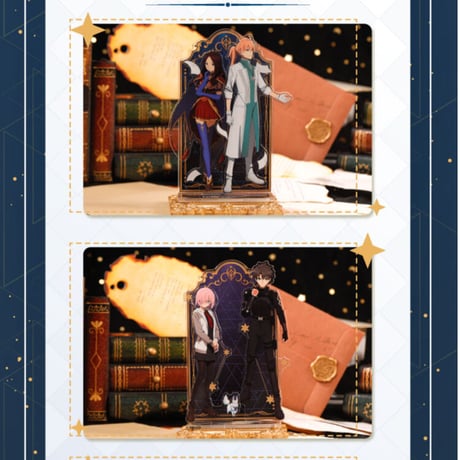 事後通販【Fate/Grand Order】FGO 中国限定コラボカフェ ユニットアクリルスタンド（全3種）※入金後60日以内発送