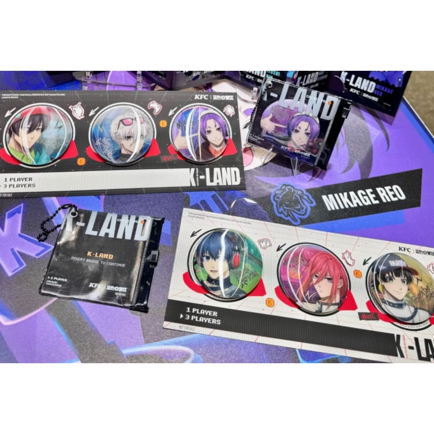 ブルーロック × KFC】中国限定発売 コラボグッズ レンチキュラー