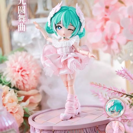 【初音ミク × 布鲁可】中国限定発売 綺遇記「楽之序章」トレーディング 可動フィギュア （通常版全6種/シークレット全1種）