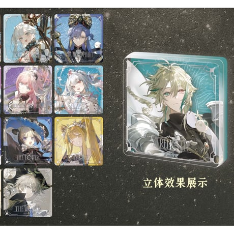 【VirtuaReal × 三月獸】2025年中国POP-UP SHOP 「綺夢之旅」 マグネット（全22種）
