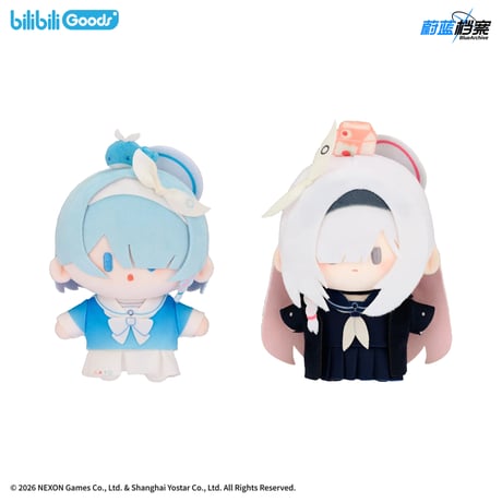 【中国限定】ブルーアーカイブ bilibiliGoods【水着ヒフミ】マスコット ようやく ！ようやく言えた😆 ヒフミの水着😍 ミメヨイでフィギュア化