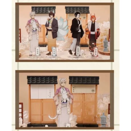 4/23〆 事後通販【文豪ストレイドッグス × IPSTAR】 文スト 2024年中国限定 コラボカフェ「妖異」シリーズ アクリルスタンド アクスタ（全4種）※予約販売