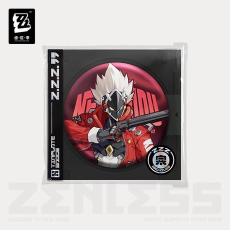 【ゼンレスゾーンゼロ】ゼンゼロ 绝区零 Zenless Zone Zero 「立ち絵シリーズ」 缶バッジ 邪兎屋（全4種）※180日以内発送予定