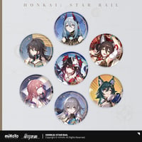 【崩壊：スターレイル】Honkai Star Rail 「立ち絵」シリーズ 缶バッジ 調和運命（全7種）※180日以内発送予定