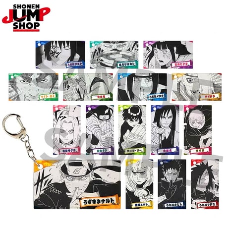 【NARUTO -ナルト-】SHONEN JUMP SHOP 上海 ジャンプショップ中国限定 アクリルキーホルダー コレクション 忍道（全16種）