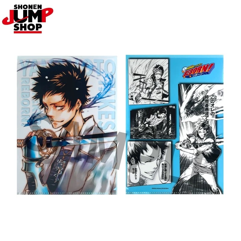 【家庭教師ヒットマンREBORN!リボーン】SHONEN JUMP SHOP 上海 ジャンプショップ中国限定 名場面 イラスト クリアファイル（全4種）