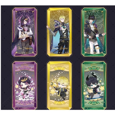 ※事後在庫販売【NIJISANJI EN × IPSTAR】中国限定 コラボカフェ トレーディングPVCクリアカード