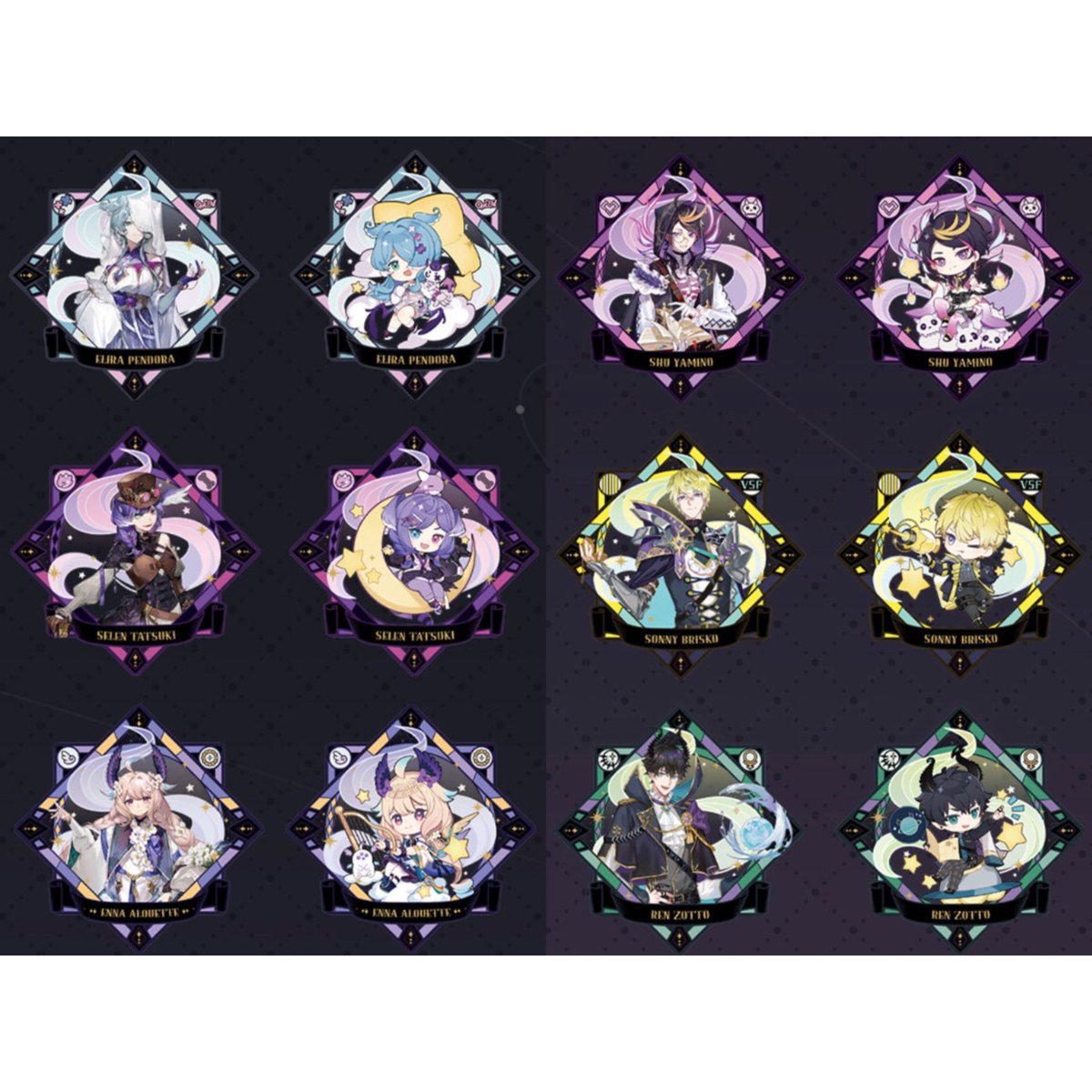 FF14 中国上海のスクエニカフェ コースター2019年夏 16種 FF14 中国上海のスクエニカフェ コースター2019年夏 16種 FF14