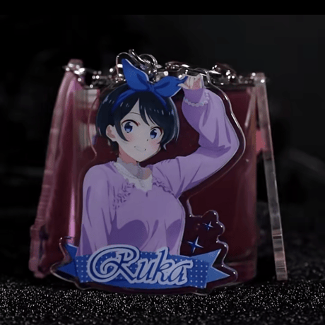 【彼女、お借りします】中国発売 星河動漫 キャラクター アクリルキーホルダー アクキー（全4種）