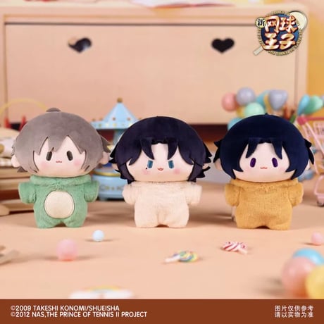 【新テニスの王子様 × BEMOE】Bilibili 中国発売 「Cuter」シリーズ 15cm ぬいぐるみ（全6種）