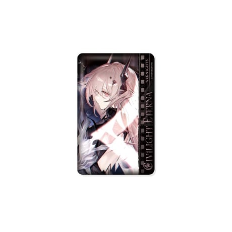 01/05〆 事後通販【アークナイツ × IPSTAR】Arknights 2024年中国限定コラボカフェ 「ECHOES 時遇回响」 カウントダウン スクエア缶バッジ（全3種）