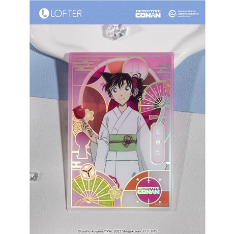 【名探偵コナン × NetEase LOFTER】コラボ 中国発売「彩窓」PVCクリアカード（全6種） ※予約販売
