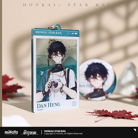 【崩壊：スターレイル】Honkai Star Rail 「列車回遊」シリーズ 流砂 アクリルキーホルダー アクキー 丹恒（全1種）※180日以内発送予定