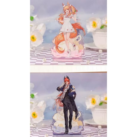 事後通販【アークナイツ × IPSTAR】中国限定 「茶会之約」 コラボカフェ アクリルスタンド アクスタ（全6種）