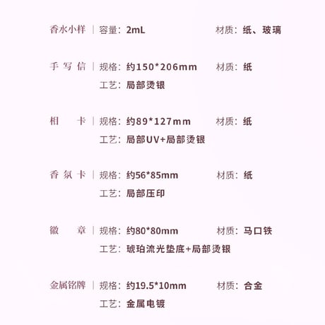 （中国直送）04/04〆【恋と深空】中国公式通販 ホムラ 「相拥萦怀」 専属香水 塞壬之许 フレグランス ギフトボックス（全2種）