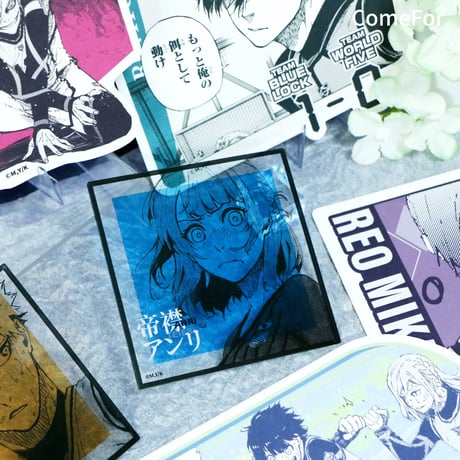 Vol.2【ブルーロック × ComeFor】BLUE LOCK 中国限定発売 原画 ステッカー（全9種）