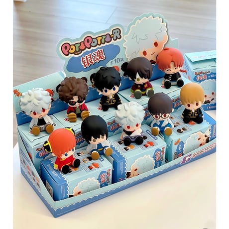 【銀魂 × BANDAI万代】バンダイナムコ 中国限定 POTEPOTTE-R ミニフィギュア（全10種）
