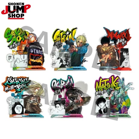 【SAKAMOTO DAYS】SHONEN JUMP SHOP 上海 ジャンプショップ中国限定 原画 名場面アクリルスタンド（全6種）