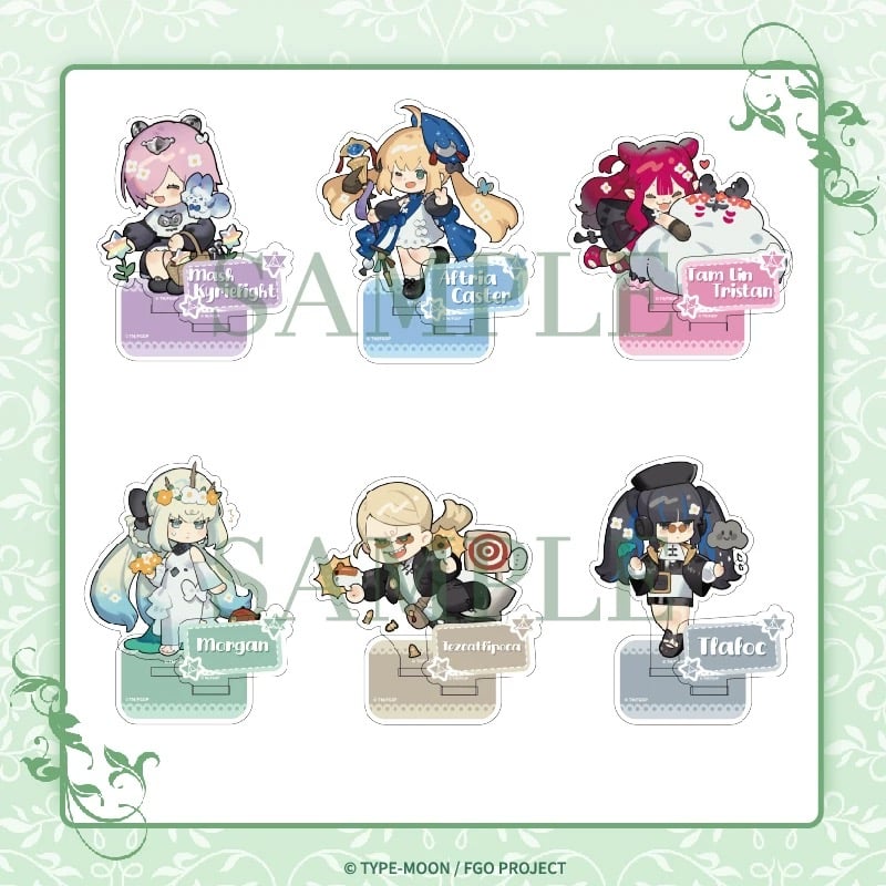 Fate/Grand Order】FGO 簡体字版 「8周年」SD ちびキャラ アクリルスタ