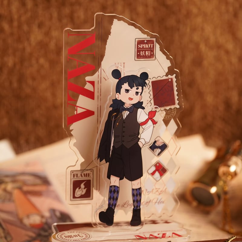 羅小黒戦記2 × 森雨漫】中国限定発売「SUIT」スーツ 背景付き アクリル