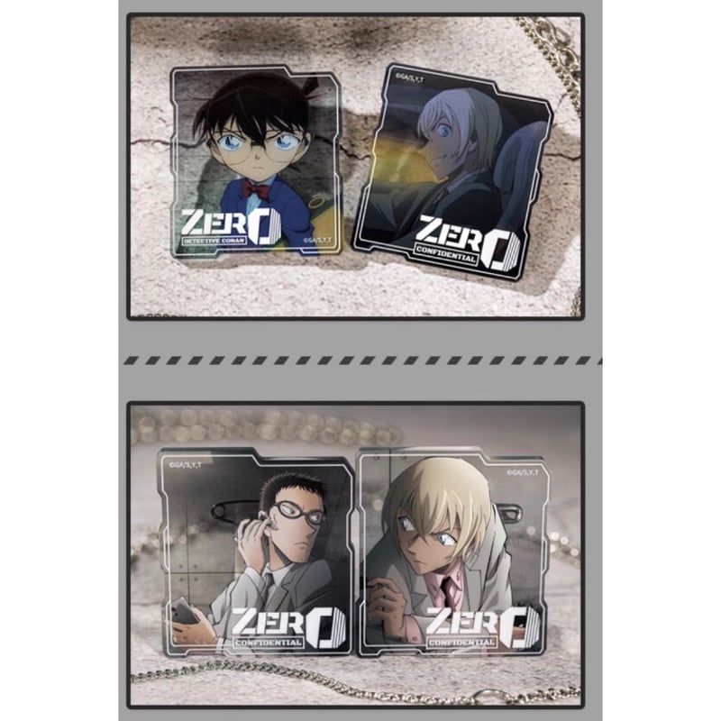 名探偵コナン 中国限定 ゼロの執行人 降谷零 ゼロ アクリルボード