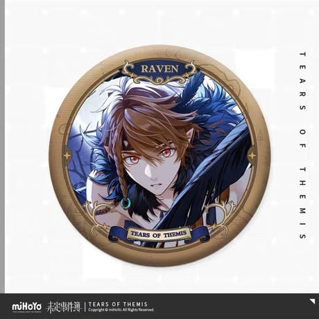 【未定事件簿】「漫想夜话」缶バッジ 58mm ※予約販売