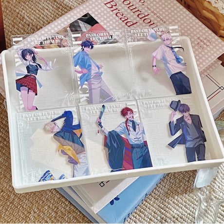 【時光代理人 × X11】LINK CLICK 中国期間限定 POP UP SHOP「粉墨派对」ホログラムチケット 3枚セット（全2種）