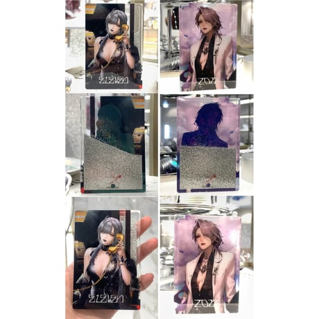 事後通販【無期迷途】Path to Nowhere 幻境尘影 2024年中国 光影展限定 オイル入り 流砂アクリルブロック（全6種）