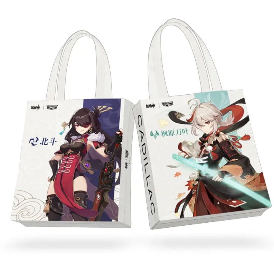 原神　楓原万葉　中国キャデラックコラボ アクリルスタンド トートバッグ２点セット Amazon.co.jp: 原神 楓原万葉 中国キャデラックコラボ アクリル