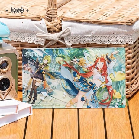 【原神】2023年夏祭り 「夏日・庆典」シリーズ アクリルオーナメント 韓国会場グッズ事後通販（全1種） ※8月下旬発売予定