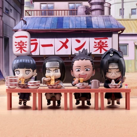 【NARUTO-ナルト- 疾風伝 × TOPTOY】バンダイナムコ中国発売 BBNFIGUREQ 「ラーメン」トレーディング ミニフィギュア 約10cm（全8種）