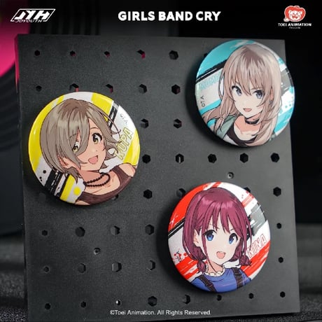 【ガールズバンドクライ × JOYOUTH】GIRLS BAND CRY 中国発売 トレーディング マグネット B（全5種）