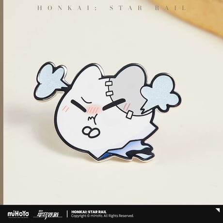 【崩壊：スターレイル】Honkai Star Rail 「ウーウーボ」シリーズ 金属 メタルバッジ（全3種）※180日以内発送予定