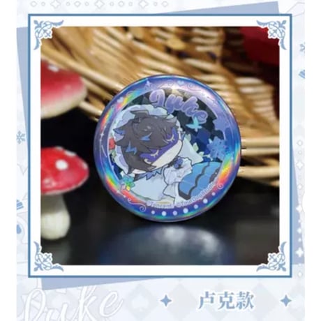 【白夜極光 × HAPPY ZOO】Alchemy Stars 中国限定 コラボカフェ 「氷雪童話」トレーディング 缶バッジ（全10種）
