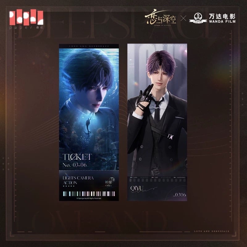 10/31〆【恋と深空】Love and Deepspace 中国発売 万達シネマ コラボ ホ