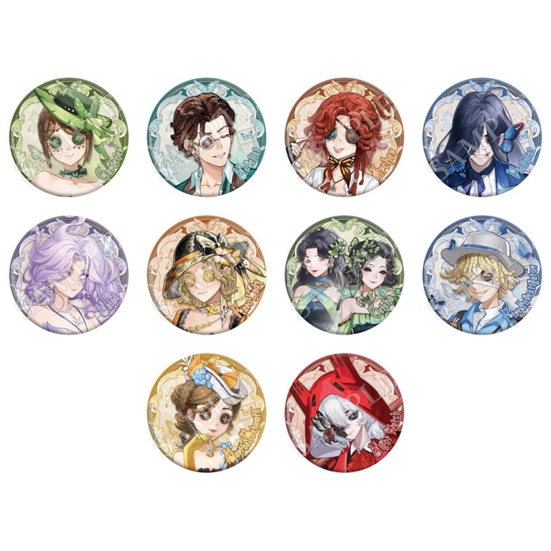 第五人格 漁師 お正月 缶バッジ 第五人格 漁師 グレイス 2022マルイ初詣 缶バッジ 第五人格 漁師