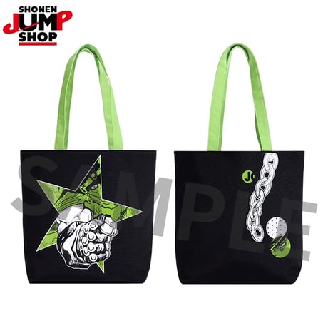 【ジョジョの奇妙な冒険】SHONEN JUMP SHOP 上海 ジャンプショップ中国限定 帆布バッグ（全2種）