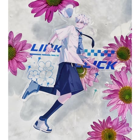 【時光代理人 × X11】LINK CLICK 中国期間限定 POP UP SHOP「粉墨派对」ホログラムチケット 3枚セット（全2種）