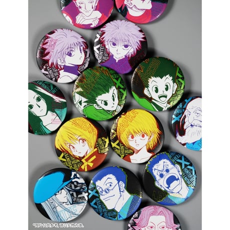 【HUNTER×HUNTER】ハンター×ハンター  SHONEN JUMP SHOP 上海 ジャンプショップ中国限定 デコレクション 缶バッジ 第1弾（全14種）