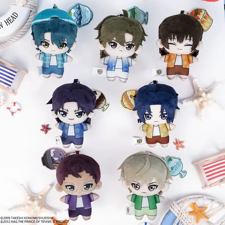 【新テニスの王子様 × 谷子熊】中国限定発売 ぬいぐるみ マスコット 約10cm（全7種）