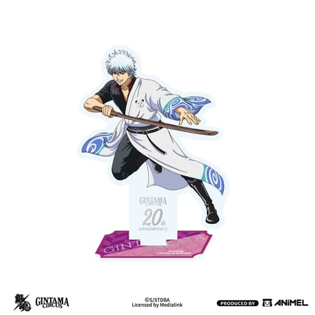 【銀魂 × ANiMEL】GINTAMA CIRCUS 中国発売 「20周年記念」 アクリルスタンド アクスタ（全7種）