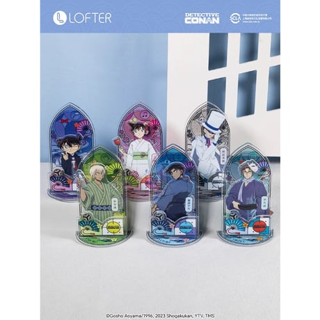 【名探偵コナン × NetEase LOFTER】コラボ 中国発売「彩窓」流砂アクリルスタンド アクスタ（全6種） ※予約販売