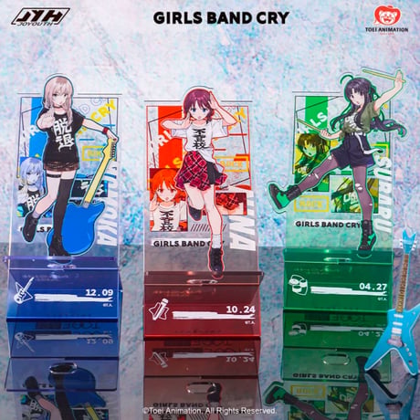 【ガールズバンドクライ × JOYOUTH】GIRLS BAND CRY 中国発売 アクリルスタンド スマホスタンド B（全3種）