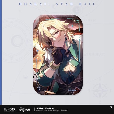 【崩壊：スターレイル】Honkai Star Rail 「光円錐」シリーズ スクエア 角型缶バッジ（全36種）※180日以内発送予定