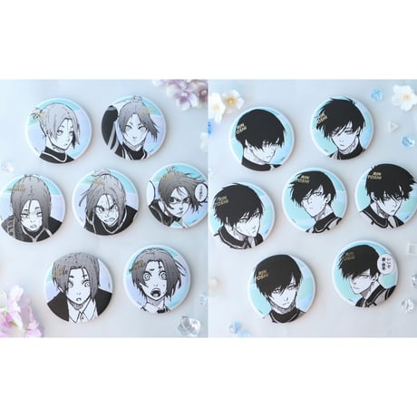Vol.2【ブルーロック × ComeFor】BLUE LOCK 中国限定発売 原画 個人BOX トレーディング 缶バッジ （全6種）