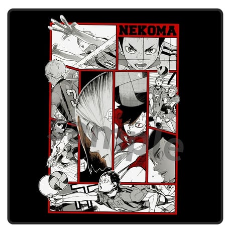 【ハイキュー!!】SHONEN JUMP SHOP 上海 ジャンプショップ中国限定 Tシャツ 烏野高校 音駒高校（全2種）