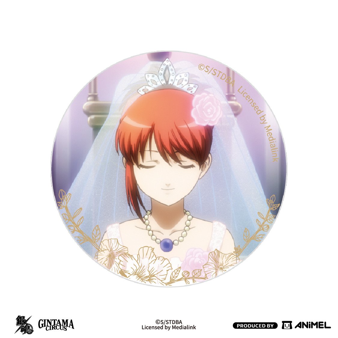 銀魂 アニカフェ 缶バッジ 神楽 2018